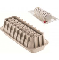 Stampo in silicone Buche Quenelle Silikomart plum cake 3D semifreddo forno 